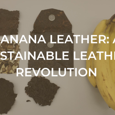 Banana Leather: A Sustainable Leather Revolution